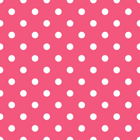Seamless dots vector pattern. Vintage backgroundのイラスト素材