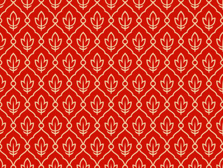 Seamless ethnic vintage pattern Vector ornament.のイラスト素材
