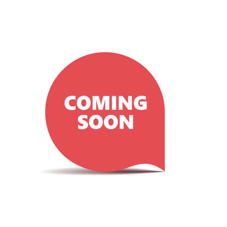 Red round sticker. Vector Illustrationのイラスト素材