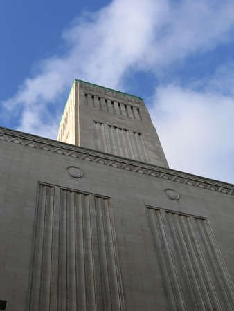 Ventilation Building in Liverpool Englandの写真素材