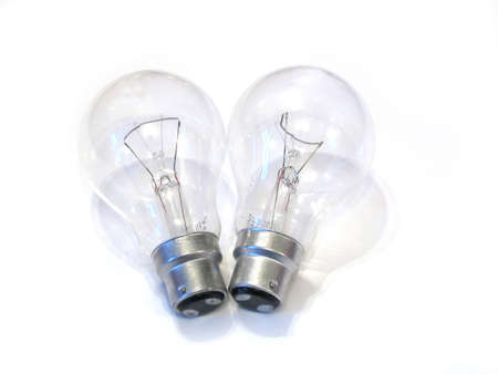 Transparent Light Bulbsの写真素材