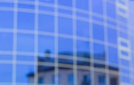 blurred picture of the international airport terminalの写真素材