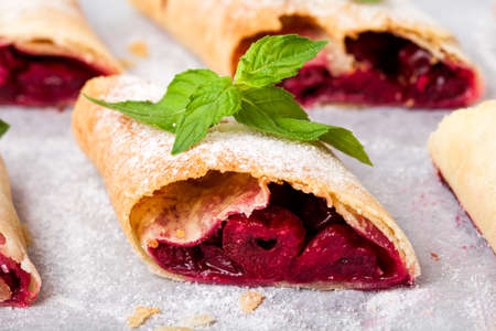 Strudelの写真素材