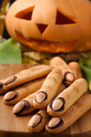 Halloween cookiesの写真素材