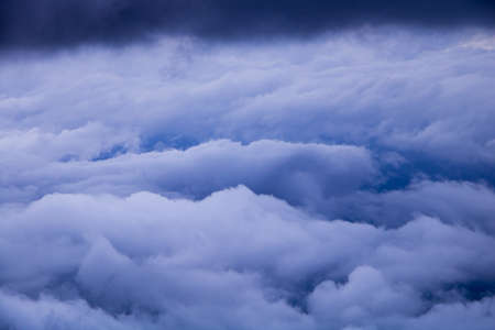 sky with stormy clouds  for background.の写真素材