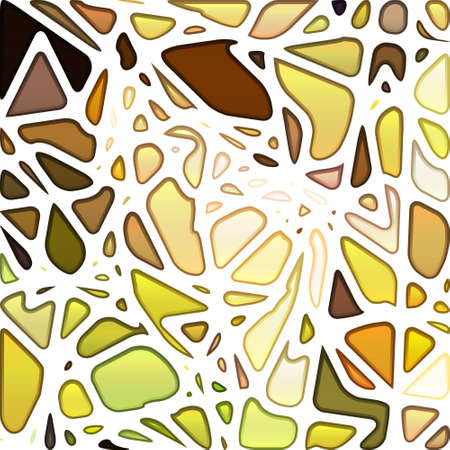 abstract stained-glass mosaic backgroundのイラスト素材