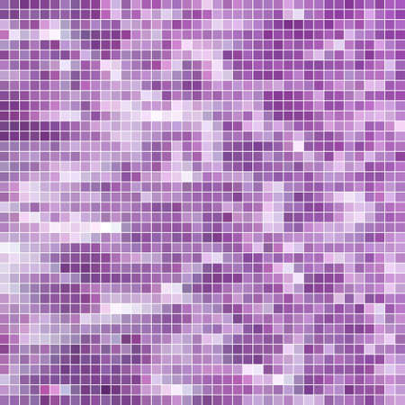 abstract square pixel mosaic backgroundのイラスト素材