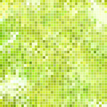abstract square pixel mosaic backgroundのイラスト素材
