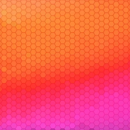 abstract geometric hexagon backgroundのイラスト素材