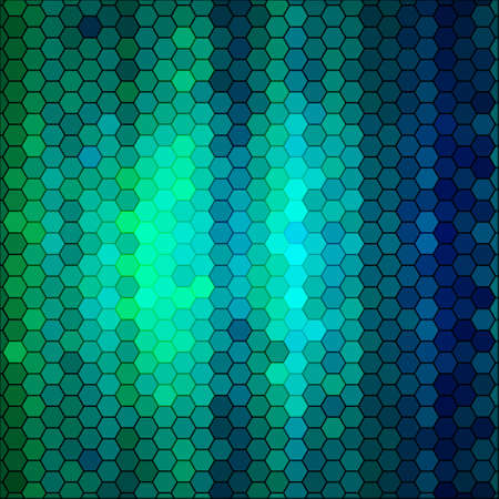 abstract geometric hexagon background