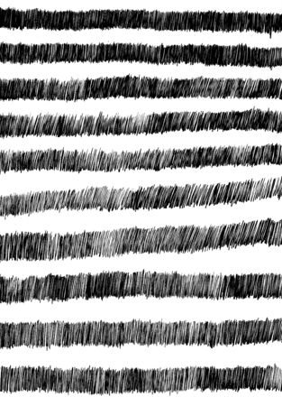 abstract black ink striped backgroundの写真素材