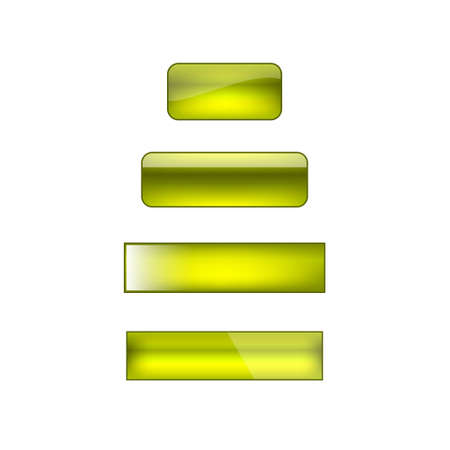 vector web buttons setのイラスト素材