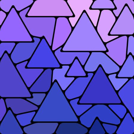 abstract vector stained-glass mosaic background