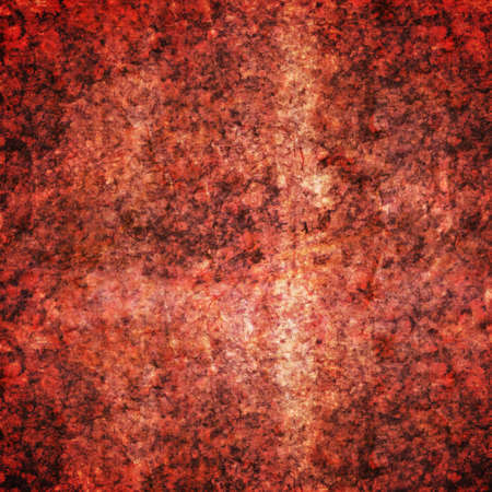 abstract colored scratched grunge background - light and dark redの写真素材