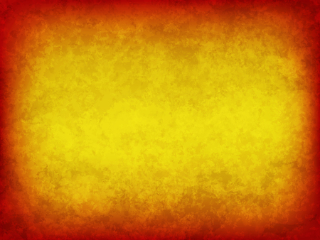 abstract vector grunge background - orange and yellowのイラスト素材