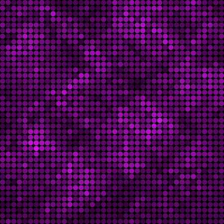 abstract vector colored round dots background - purple and violetのイラスト素材
