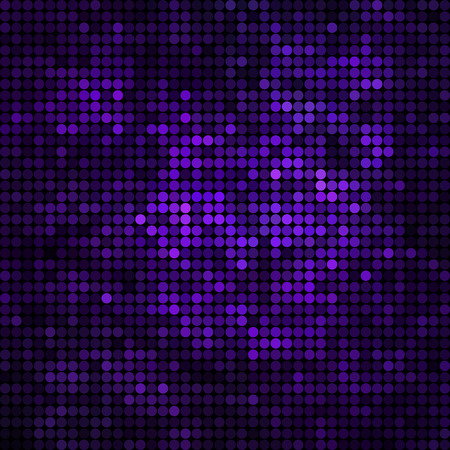 abstract vector colored round dots background - purple and violetのイラスト素材