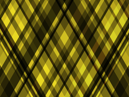 abstract vector geometric rhombus background - yellowのイラスト素材