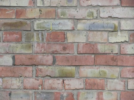 dirty grunge brick wall surface backgroundの写真素材