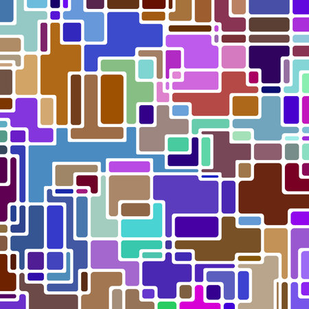 abstract vector stained-glass mosaic backgroundのイラスト素材