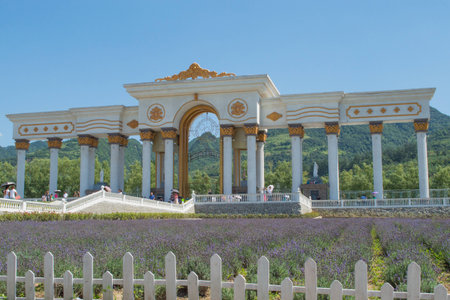 Qinling sceneryのeditorial素材