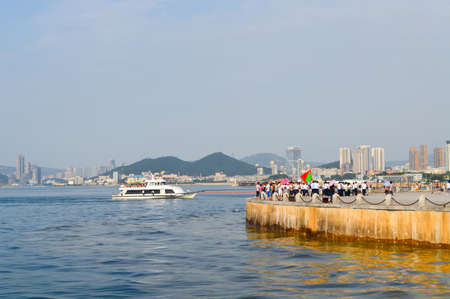 Landscape of Dalian, Chinaのeditorial素材