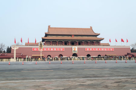 Tiananmen Gateのeditorial素材