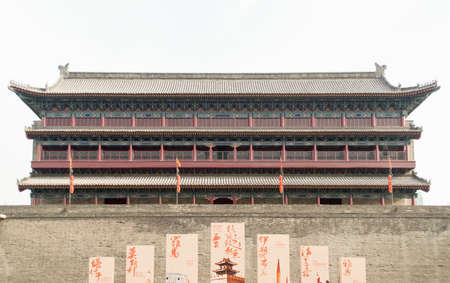 Xian Ming city wallのeditorial素材