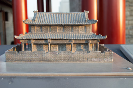 Xian Ming city wallのeditorial素材