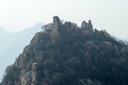 Qinling sceneryの写真素材