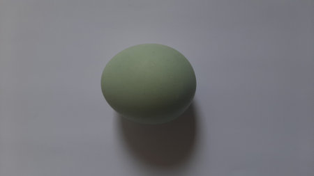 A salted duck egg is an East Asian preserved food product made by soaking duck eggs in brine, or packing each egg in damp, salted charcoal.の写真素材