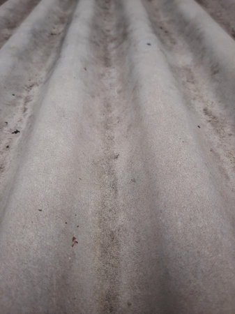 Blurry abstract wave dirty asbestos tile for roof.の写真素材