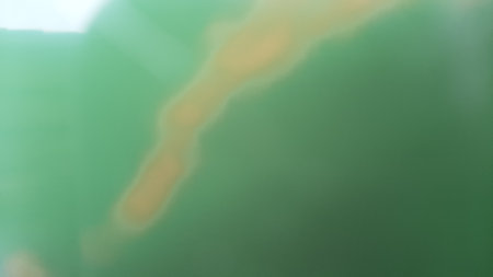 Green and yellow blurred abstract ceramic backgroundの写真素材
