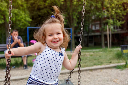 Child, Playing, Girl Playgroundの写真素材