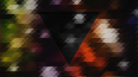 Hipster retro vintage polygon triangle graphic