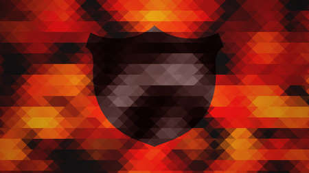 Hipster retro vintage polygon triangle graphicの写真素材