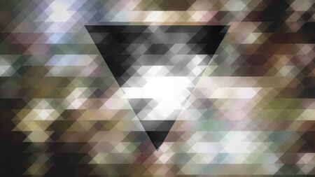 Hipster retro vintage polygon triangle graphicの写真素材