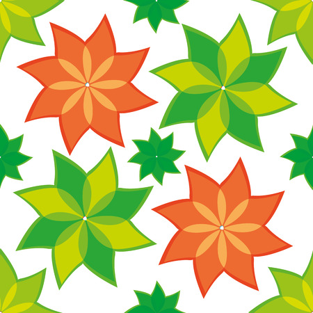 Pattern seamless vector flower background for different purposeのイラスト素材
