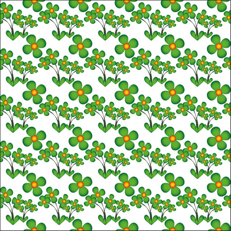 Pattern seamless vector flower background for different purposeのイラスト素材