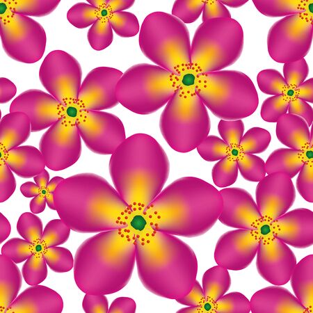 Pattern seamless vector flower background for different purposeのイラスト素材
