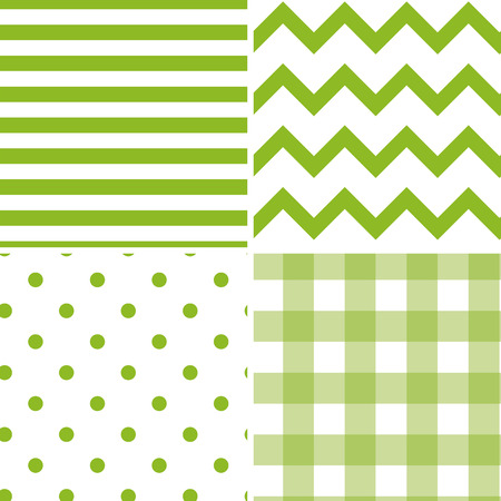 Pattern Collection Seamless Retro Background with 4 pattern for different purchaseのイラスト素材