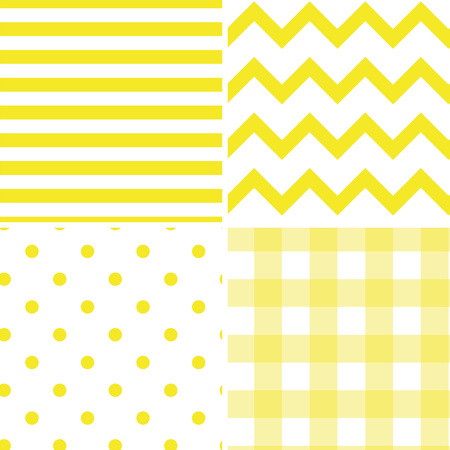 Pattern Collection Seamless Retro Background with 4 pattern for different purchaseのイラスト素材