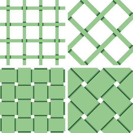 Pattern Vector Seamless Textile Background with 4 pattern for different purchaseのイラスト素材