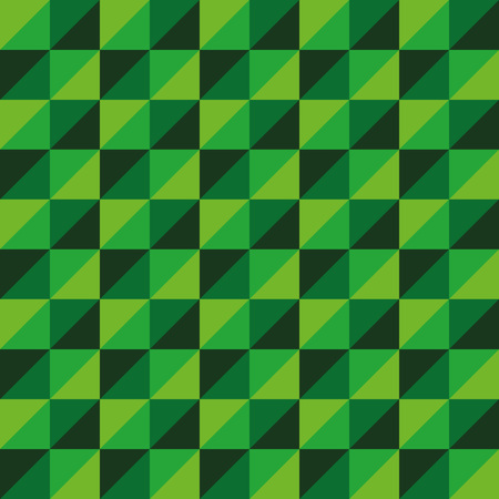 Pattern Vector Seamless Polygon Triangle green for different purchaseのイラスト素材