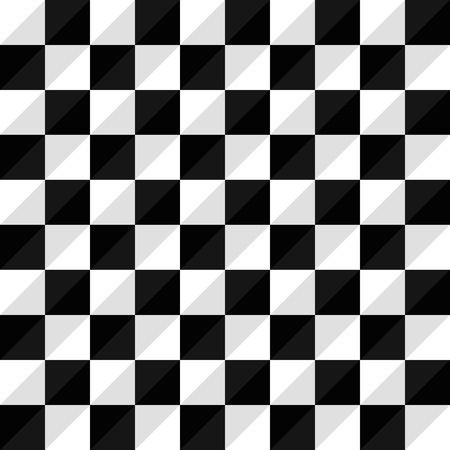 Pattern Vector Seamless Polygon Triangle black white for different purchaseのイラスト素材