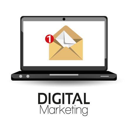Illustration Graphic Vector Digital Marketing for different purposeのイラスト素材