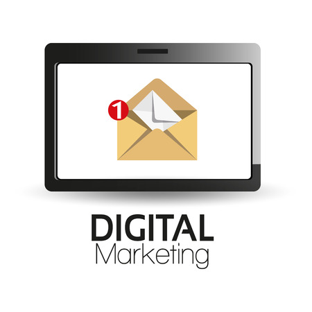 Illustration Graphic Vector Digital Marketing for different purposeのイラスト素材