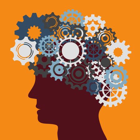 Illustration Vector Graphic Creativity and Ideas for different purpose in web and graphic designのイラスト素材
