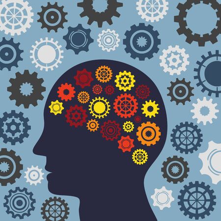 Illustration Vector Graphic Creativity and Ideas for different purpose in web and graphic designのイラスト素材