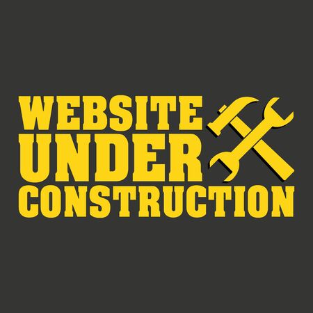 Illustration Vector Graphic Under Construction for different purpose in web and graphic designのイラスト素材